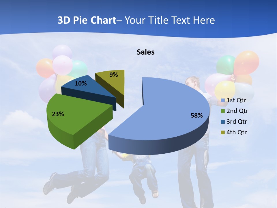 Motherhood Summer Child PowerPoint Template