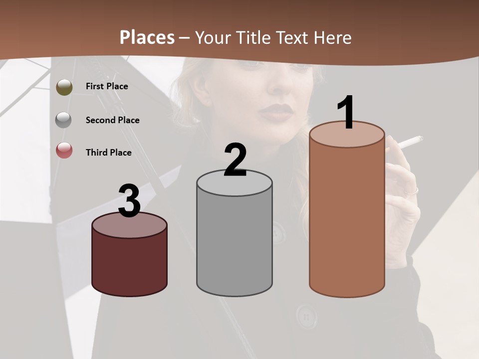 Smoking Retro Monochrome PowerPoint Template