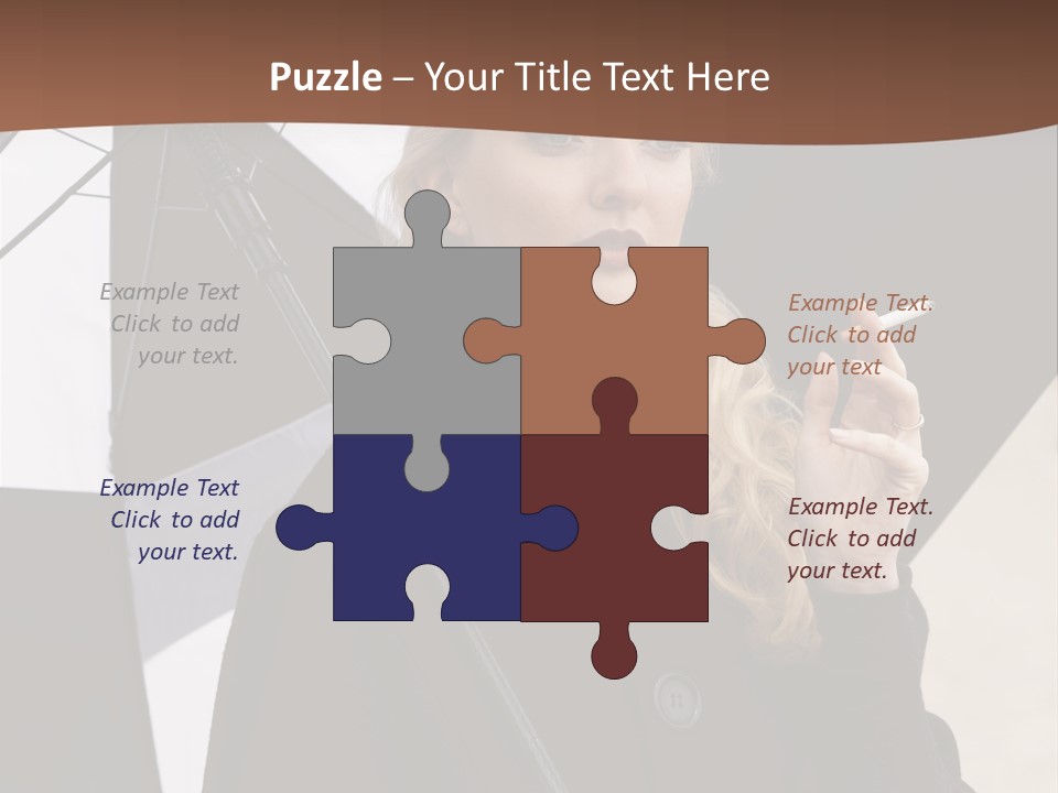 Smoking Retro Monochrome PowerPoint Template