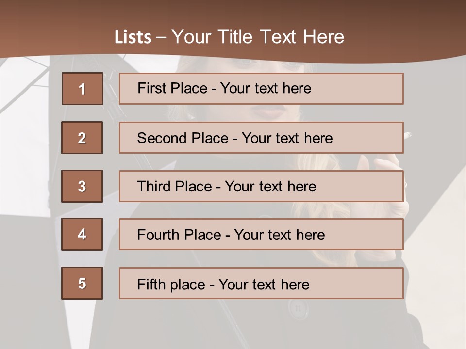 Smoking Retro Monochrome PowerPoint Template