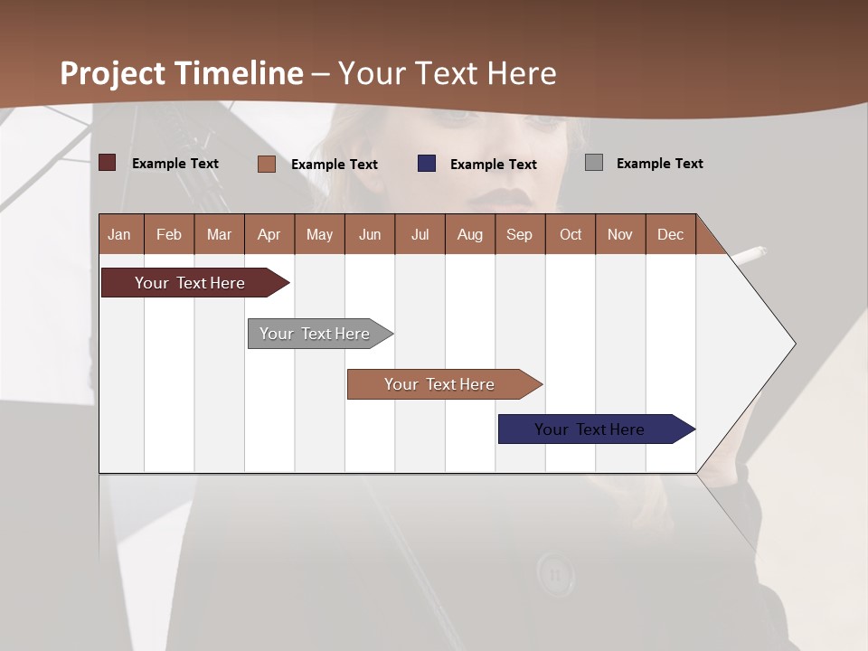 Smoking Retro Monochrome PowerPoint Template