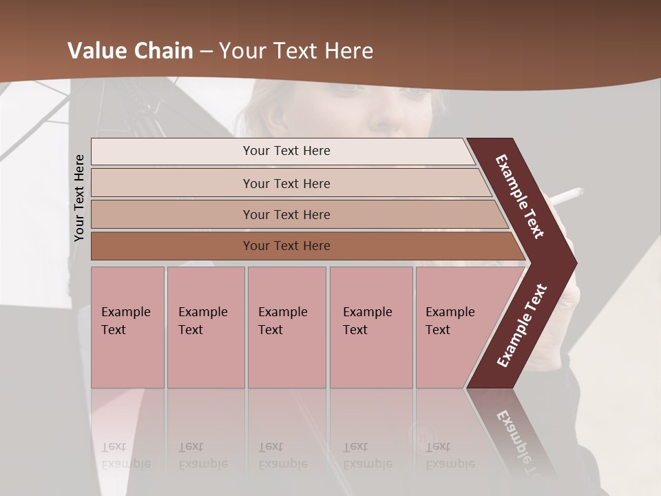 Smoking Retro Monochrome PowerPoint Template