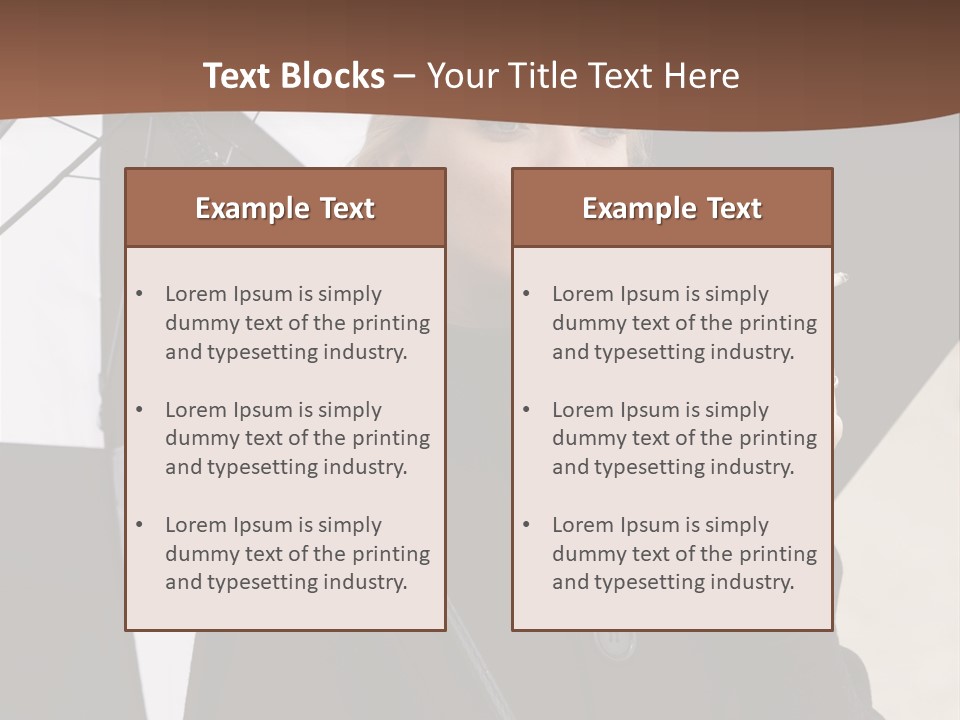 Smoking Retro Monochrome PowerPoint Template
