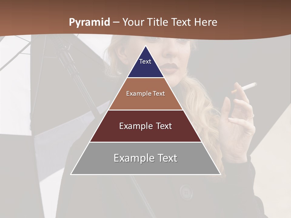 Smoking Retro Monochrome PowerPoint Template