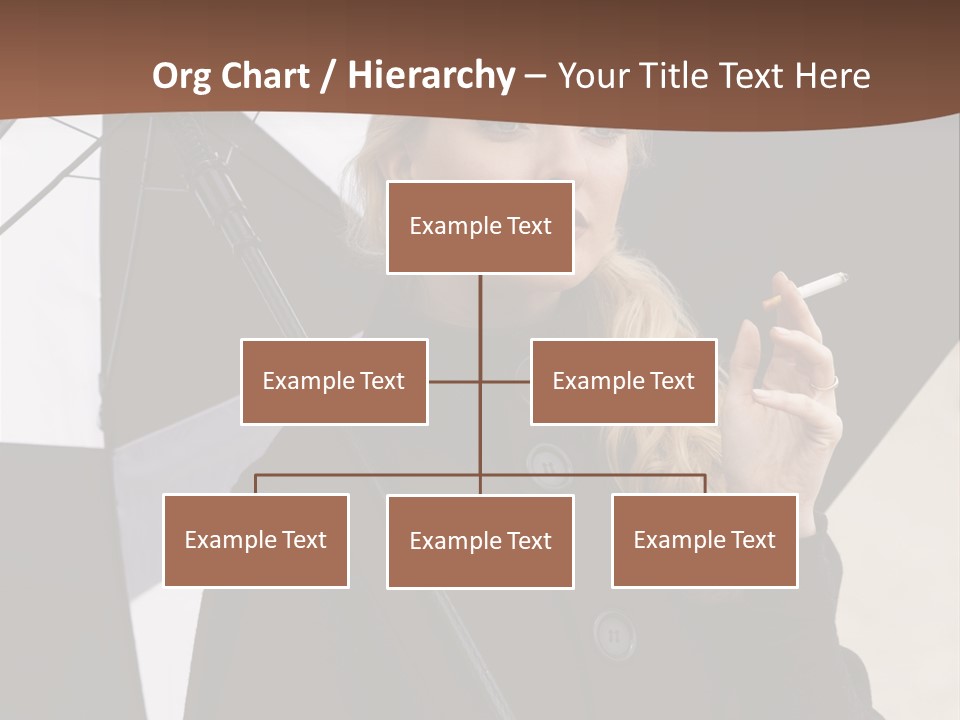 Smoking Retro Monochrome PowerPoint Template