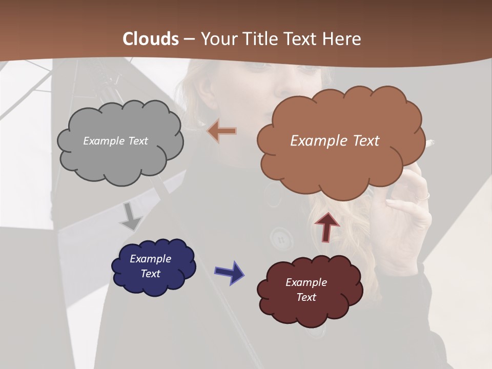 Smoking Retro Monochrome PowerPoint Template