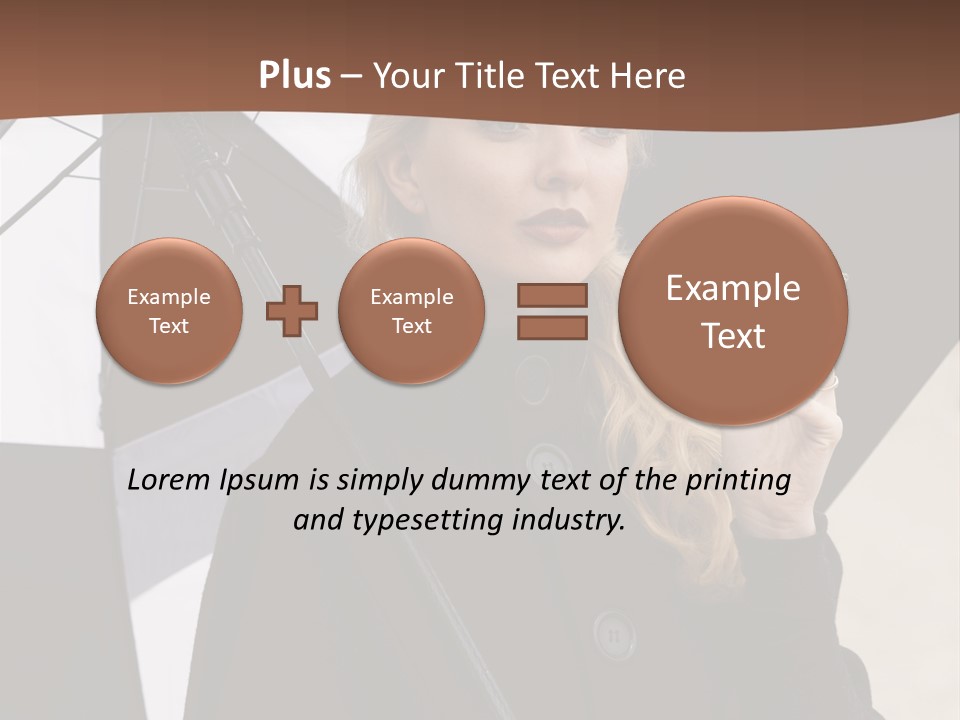 Smoking Retro Monochrome PowerPoint Template
