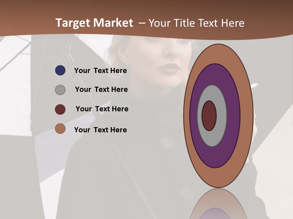 Smoking Retro Monochrome PowerPoint Template