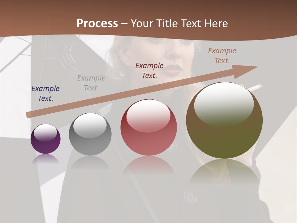 Smoking Retro Monochrome PowerPoint Template