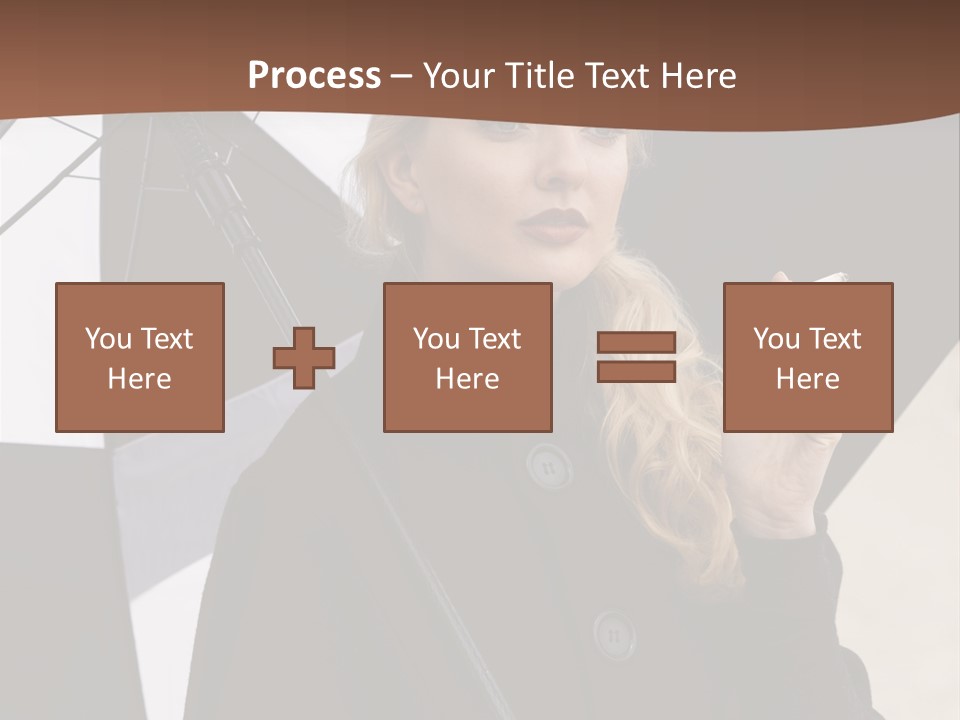 Smoking Retro Monochrome PowerPoint Template