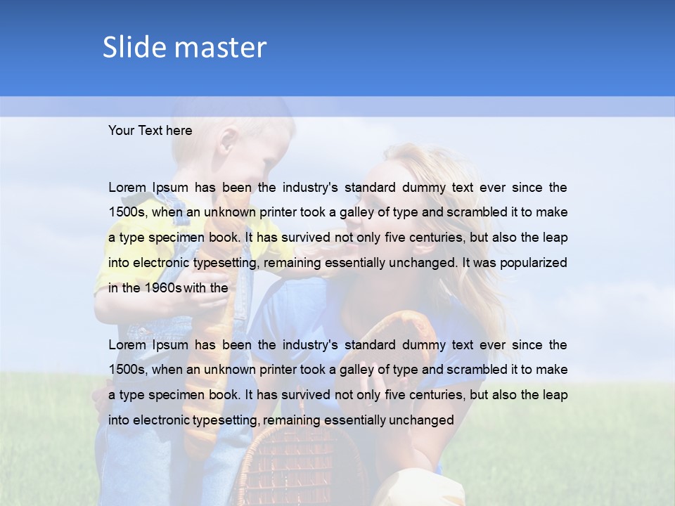 Laugh Bread People PowerPoint Template