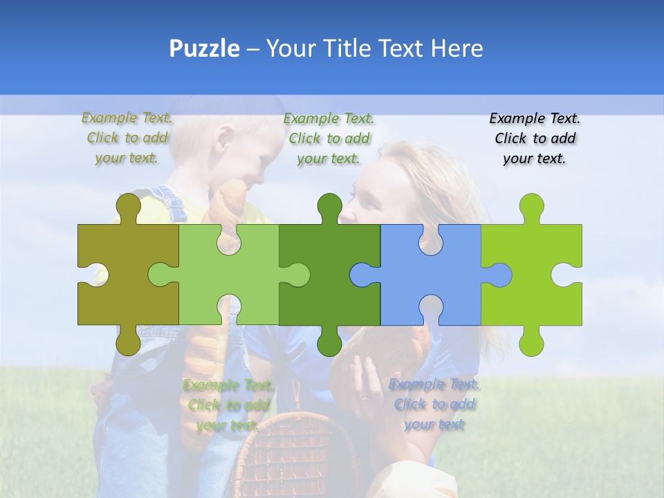 Laugh Bread People PowerPoint Template