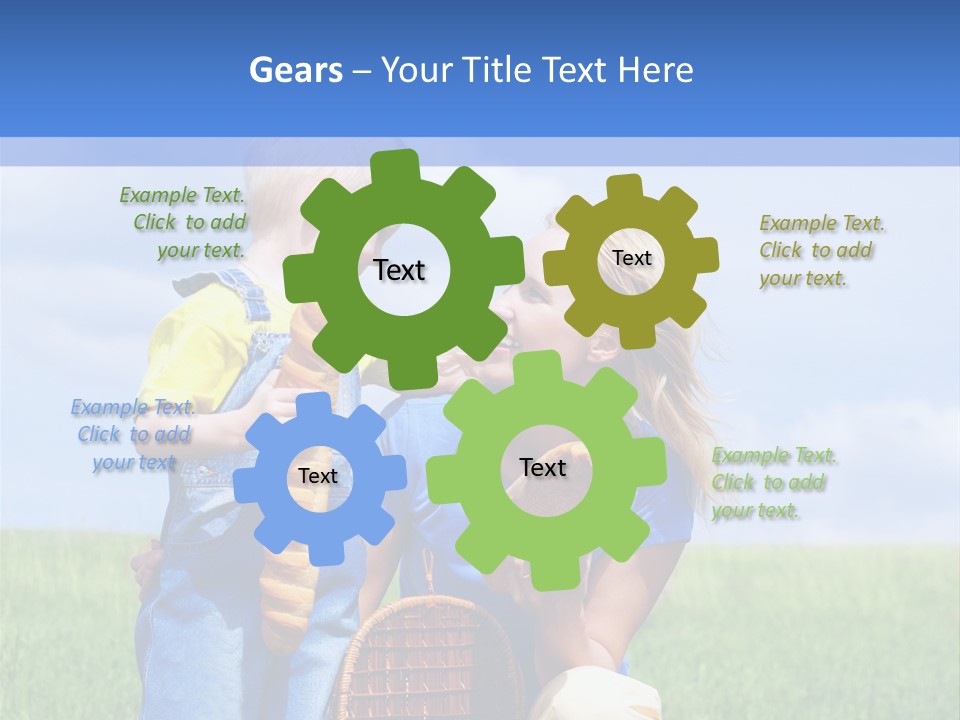 Laugh Bread People PowerPoint Template