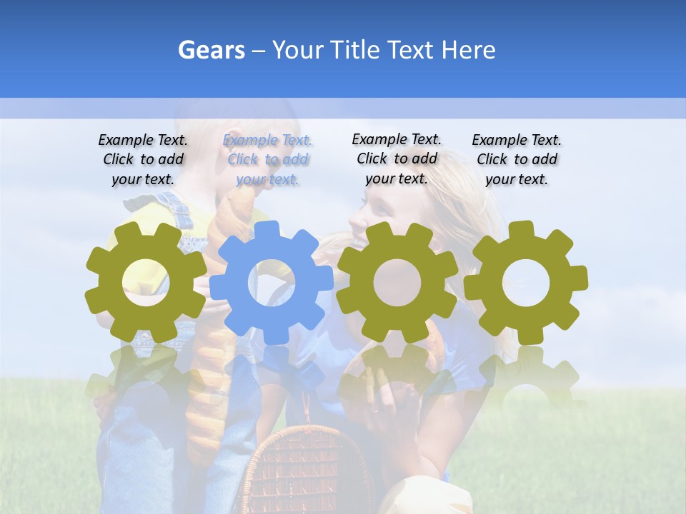 Laugh Bread People PowerPoint Template