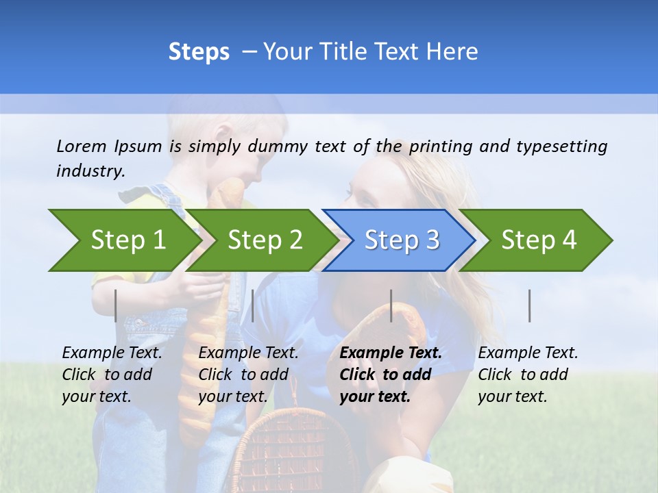 Laugh Bread People PowerPoint Template