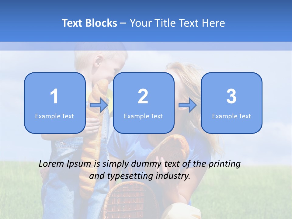 Laugh Bread People PowerPoint Template