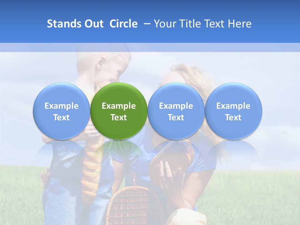 Laugh Bread People PowerPoint Template