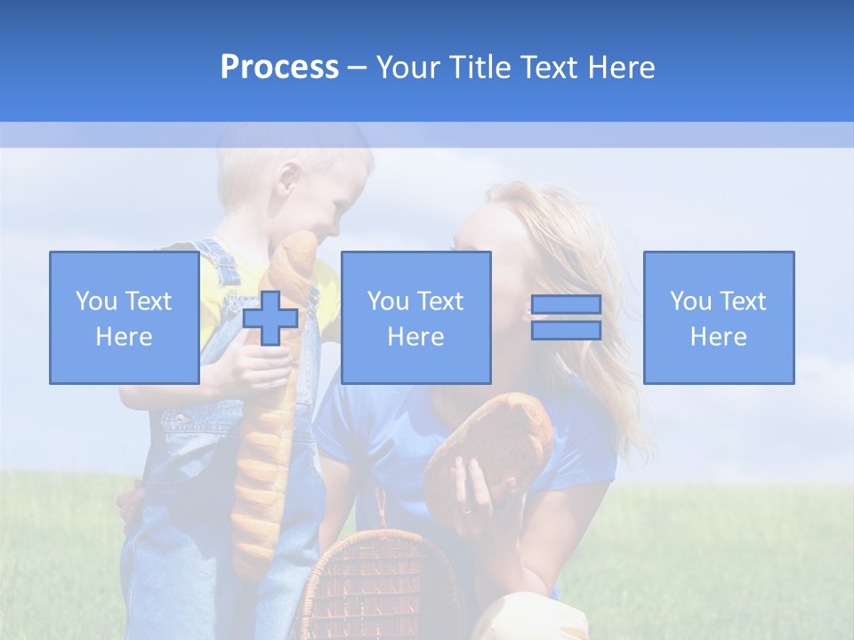 Laugh Bread People PowerPoint Template