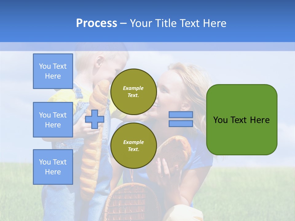 Laugh Bread People PowerPoint Template