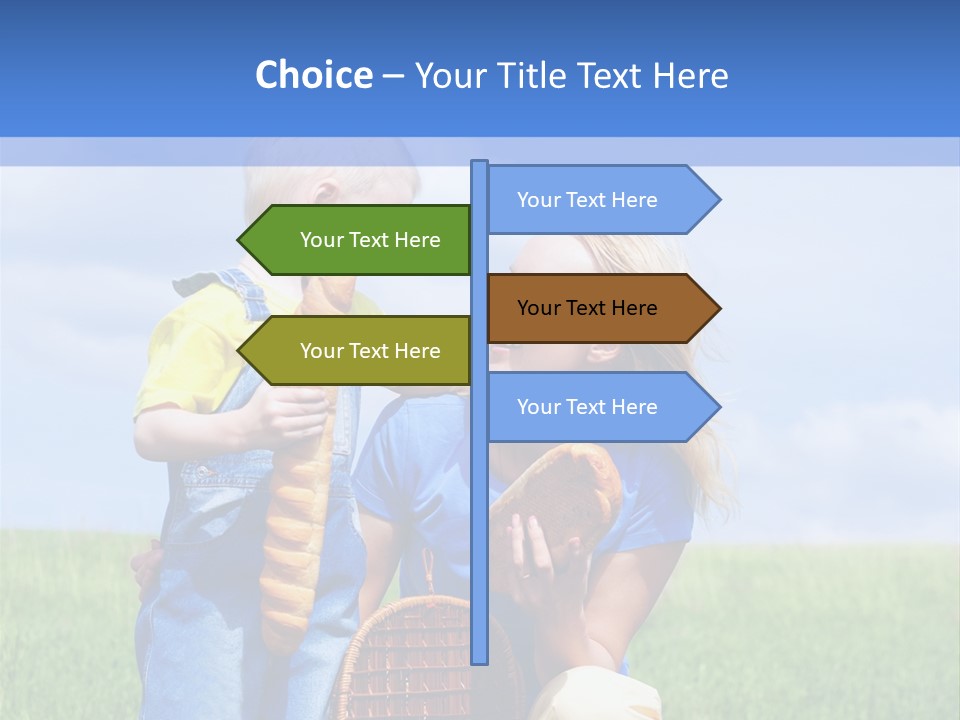 Laugh Bread People PowerPoint Template