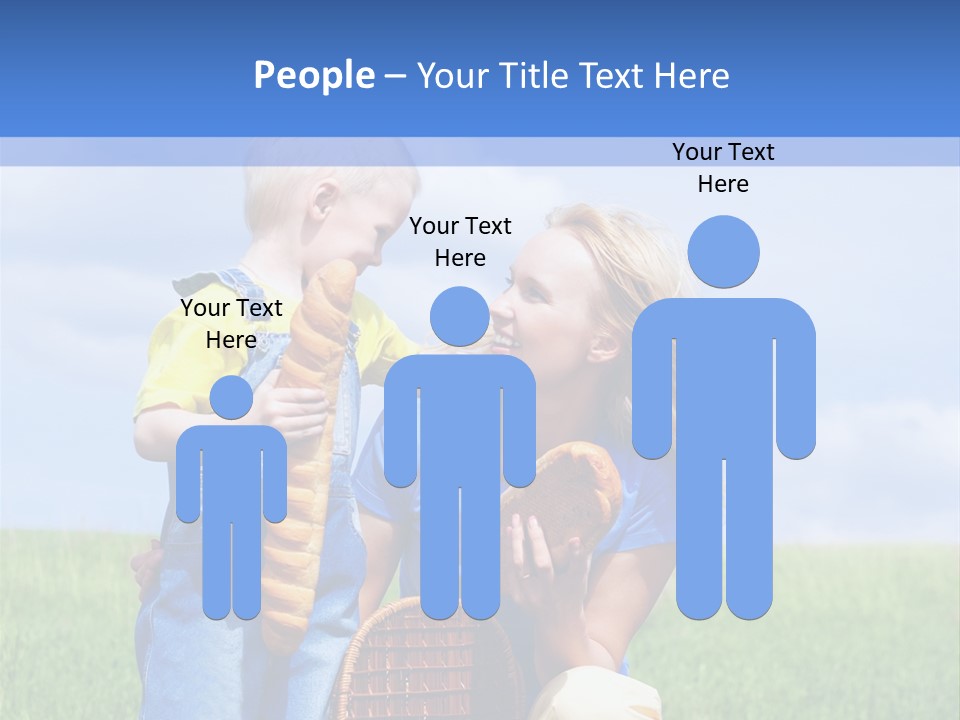 Laugh Bread People PowerPoint Template