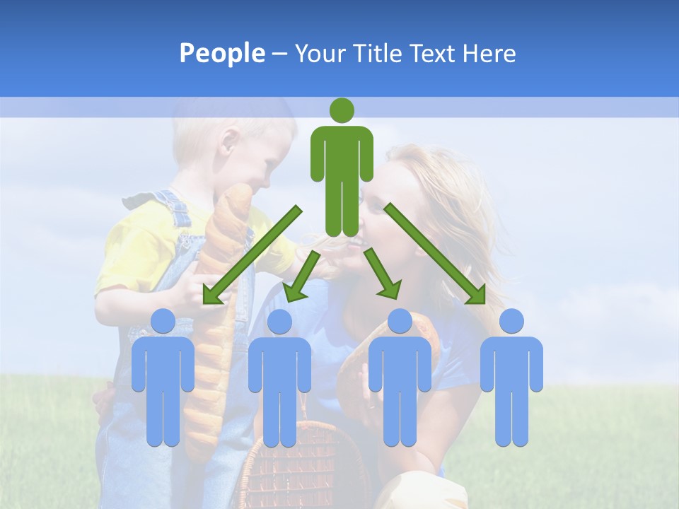 Laugh Bread People PowerPoint Template