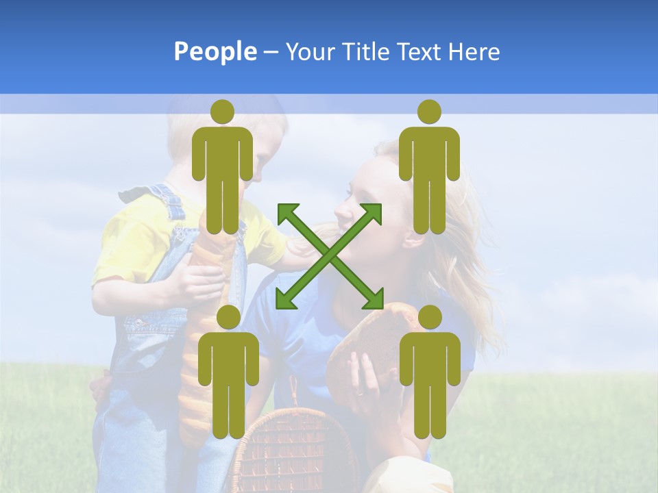 Laugh Bread People PowerPoint Template