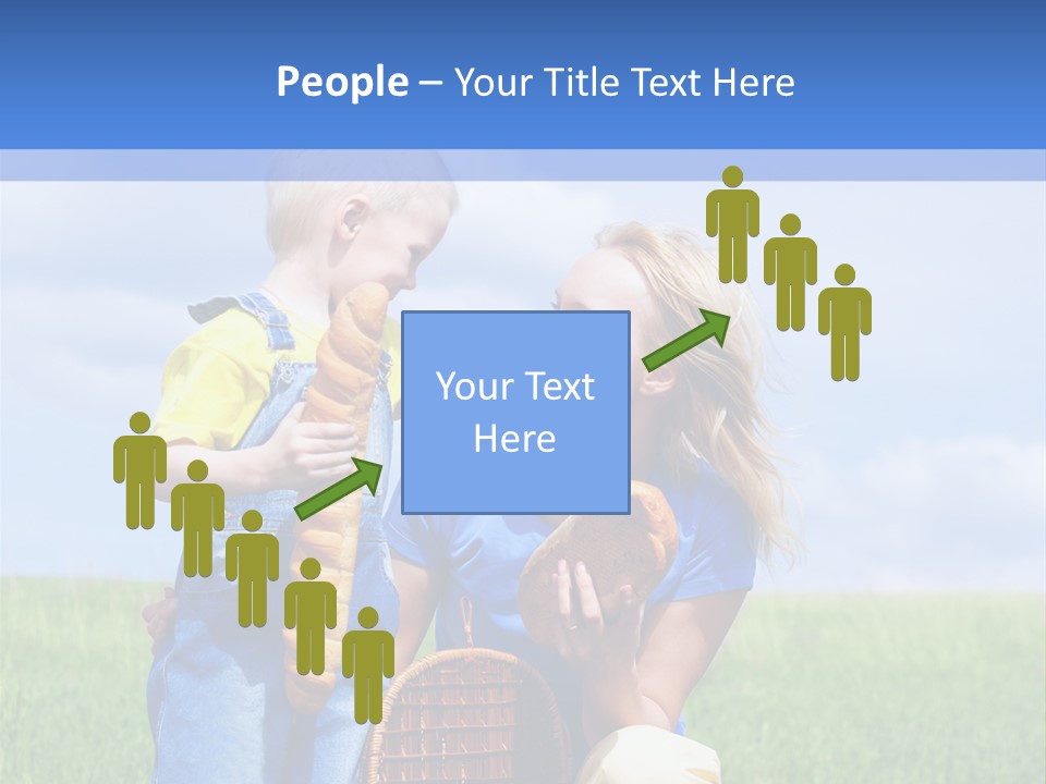 Laugh Bread People PowerPoint Template