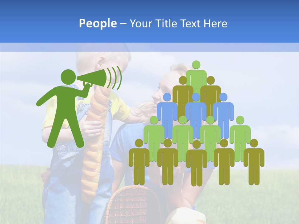 Laugh Bread People PowerPoint Template