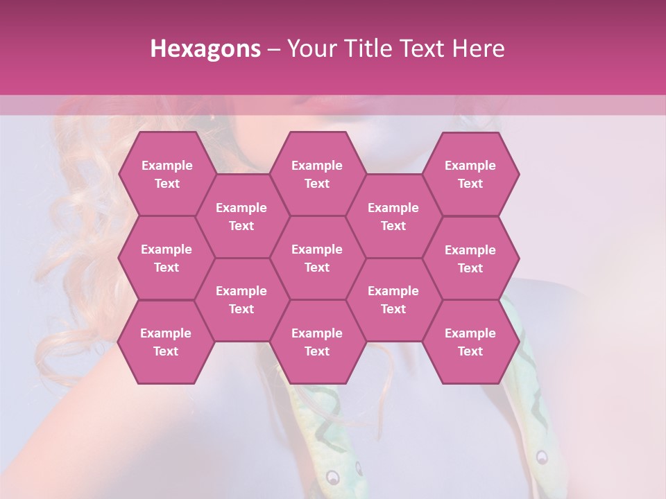 Pretty Female Summer PowerPoint Template