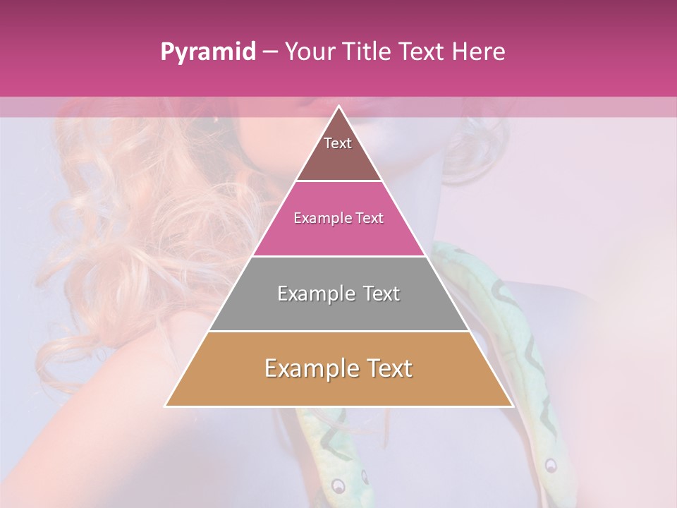 Pretty Female Summer PowerPoint Template