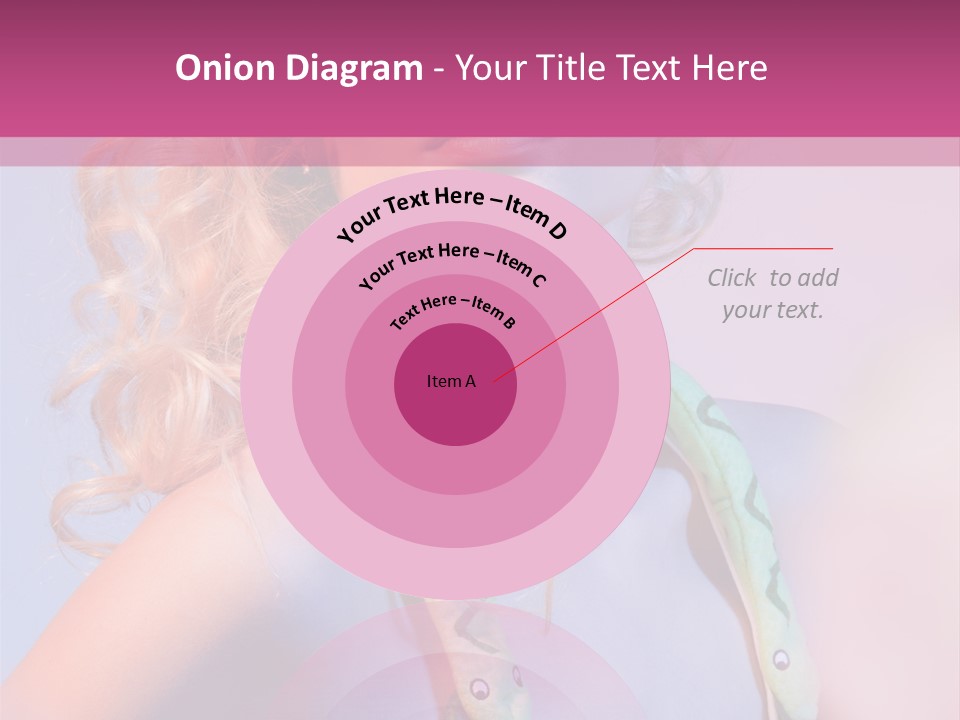 Pretty Female Summer PowerPoint Template