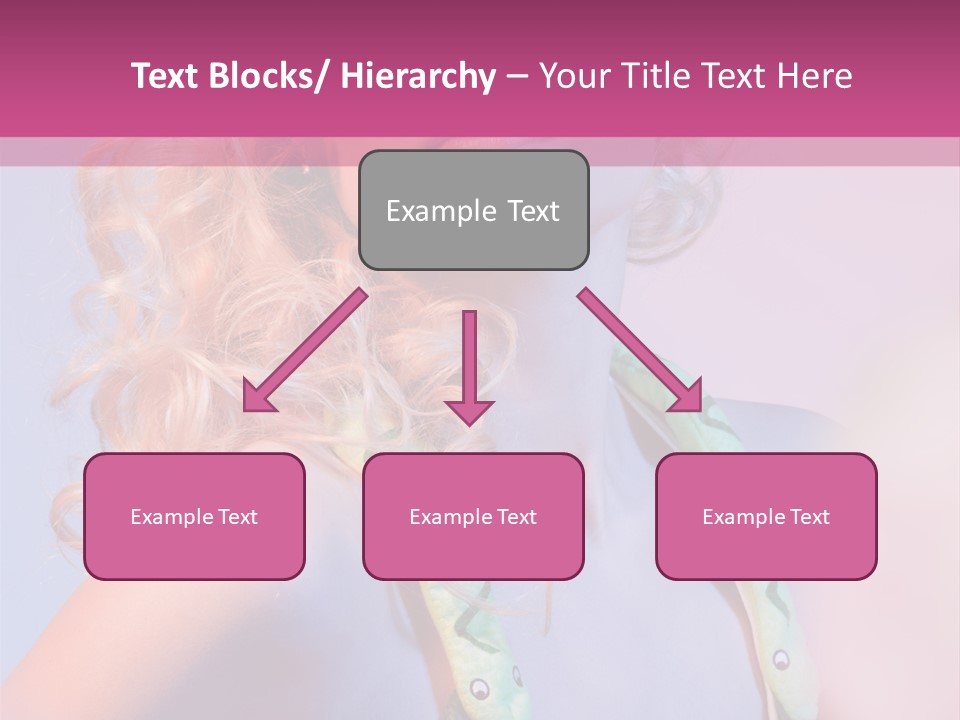 Pretty Female Summer PowerPoint Template