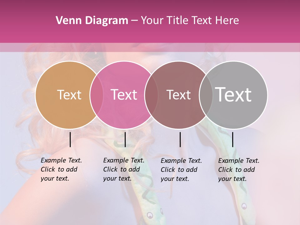 Pretty Female Summer PowerPoint Template