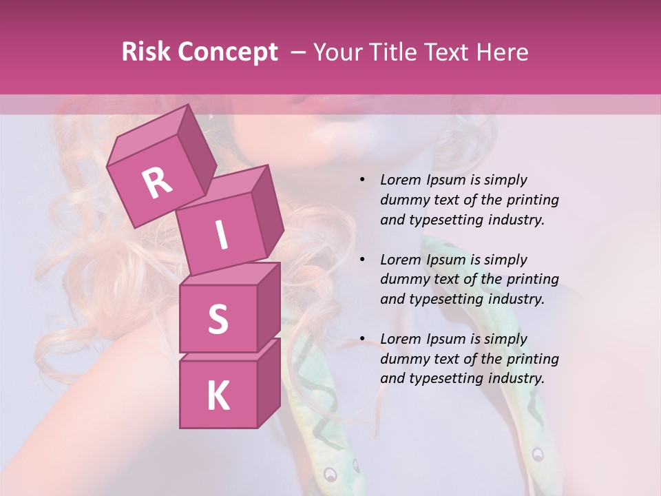 Pretty Female Summer PowerPoint Template