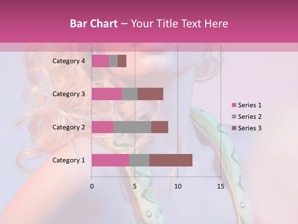 Pretty Female Summer PowerPoint Template