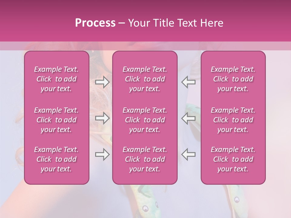 Pretty Female Summer PowerPoint Template