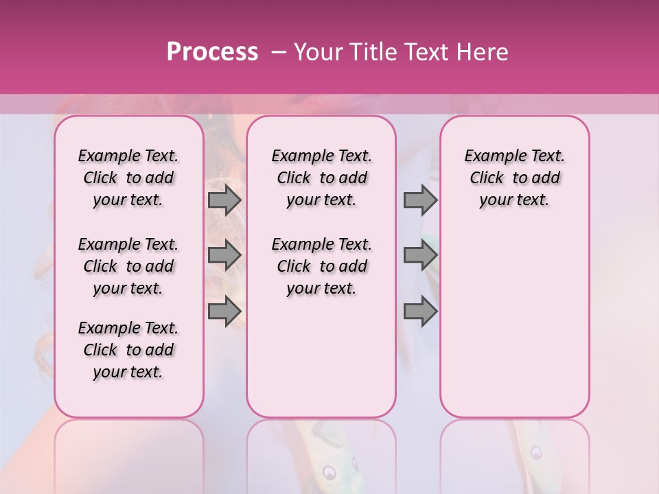 Pretty Female Summer PowerPoint Template