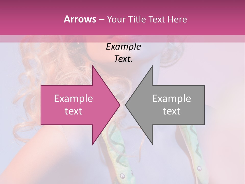 Pretty Female Summer PowerPoint Template