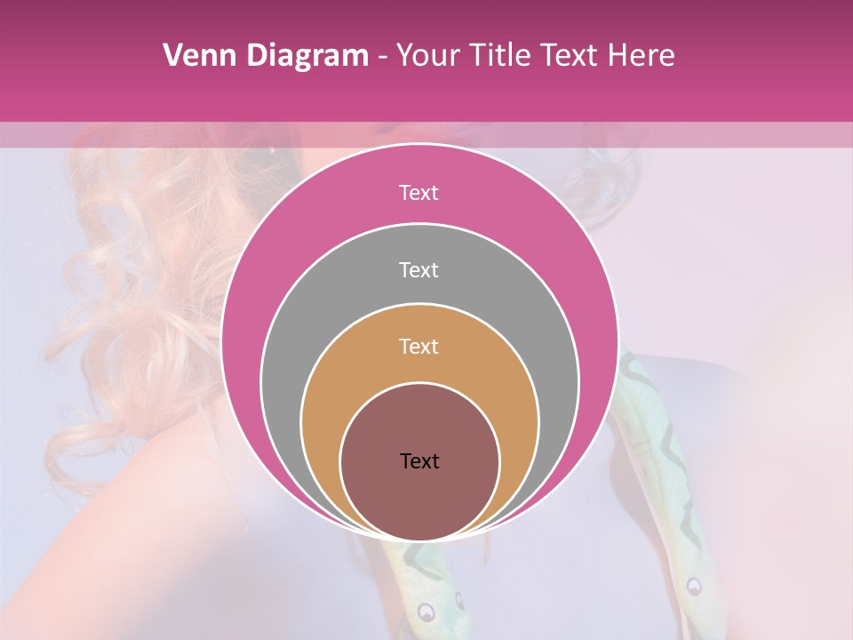 Pretty Female Summer PowerPoint Template