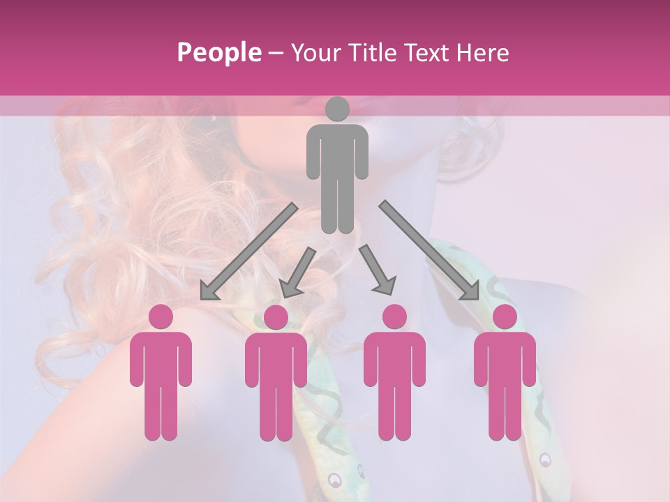 Pretty Female Summer PowerPoint Template
