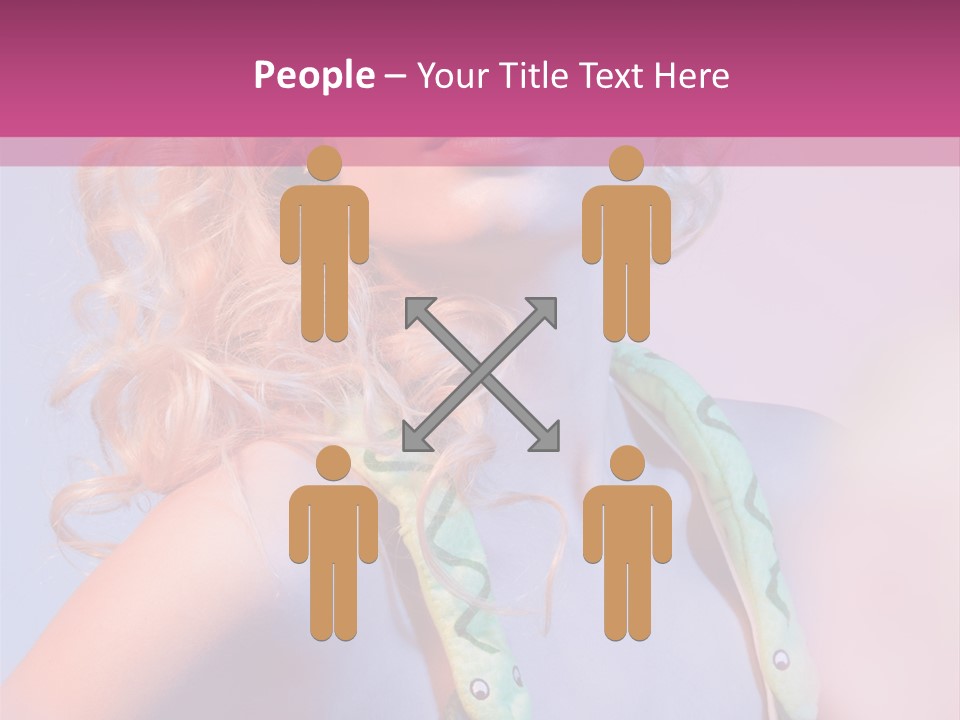 Pretty Female Summer PowerPoint Template