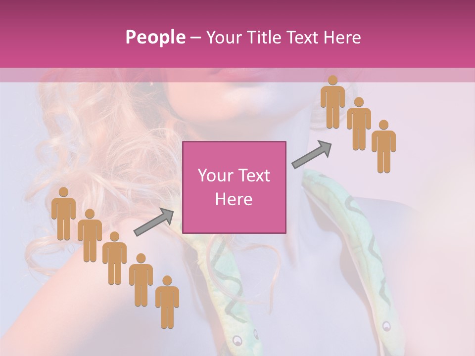 Pretty Female Summer PowerPoint Template