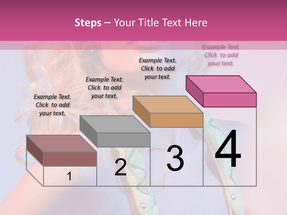 Pretty Female Summer PowerPoint Template