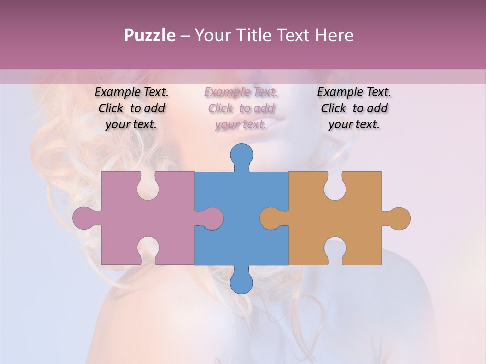 Blurry Young Rose PowerPoint Template