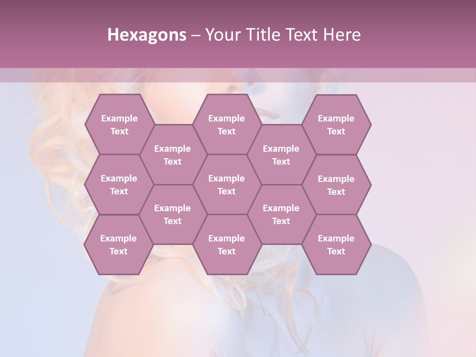 Blurry Young Rose PowerPoint Template