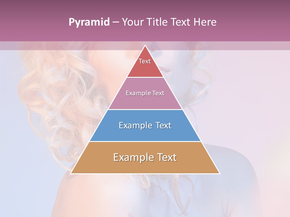 Blurry Young Rose PowerPoint Template