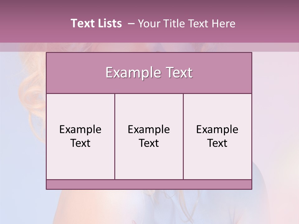 Blurry Young Rose PowerPoint Template
