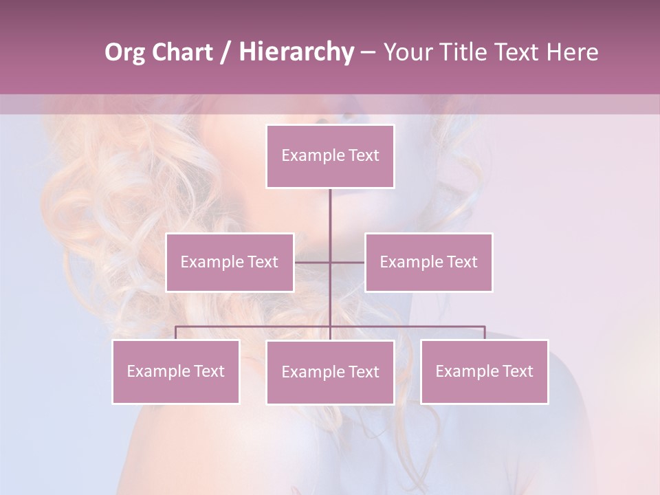 Blurry Young Rose PowerPoint Template