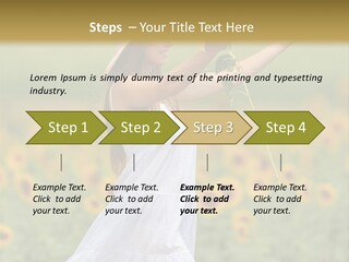 Young Summer Recreation PowerPoint Template